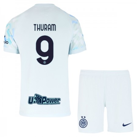 Inter Milán Thuram 9 Venkovní 2025-26 - Dětské Fotbalové Dresy (S/S) Inter Milán Thuram 9 Venkovní 2025-26 - Dětské Fotbalové Dresy (S/S)